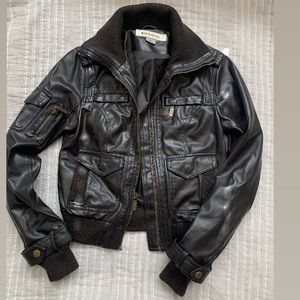Leather jacket
